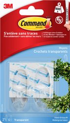 Hak samoprzylepny 3M  17091CLRFGN 2 szt.