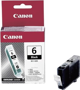 Tusz Canon BCI-6BK, oryginalny, czarny