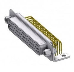 Złącze żeńskie D-Sub Deltron Connectors DTS50SYC/2M46UNB5, rzędy: 2, styki: 50, 90 °, 1 szt.