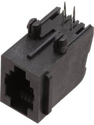 Złącze męskie RJ encitech RJJU-44-143-E7V-011 3257-0011-03, RJ10, CAT 3, piny:4P4C, 1 szt.