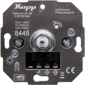 Regulator natężenia oświetlenia Kopp 844500001