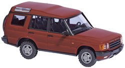 Model samochodu Busch 51903 H0 Land Rover Discovery czerwonawo-brązowy