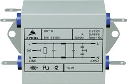 Filtr szumów TDK B84112BB120, 250 V/AC, 20 A, 1.8 mH