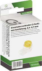 Quadrios 1905C130 Złącze jednożyłowe, PIN: 2, 15 szt.