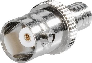 Adapter SMB BKL Electronic 0411047 złącze męskie SMB - złącze żeńskie BNC 1 szt.