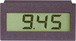 Wskaźnik panelowy cyfrowy VOLTCRAFT DVM 310, LCD, zakres 0-1999, 68,5 x 33 mm
