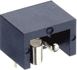 Gniazdo zasilające montażowe Lumberg NEB/J 21 R, 0.5 A, 12 V, O 1.9 mm, 2-pin