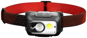 Latarka czołowa Arcas 9W Sensor, 480 lm, 128 g