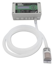 Profesjonalne urządzenie ostrzegawcze CO2 z wężem ssącym do środowisk wymagających termicznie! Detektor dwutlenku węgla Schabus 300263 1 szt.