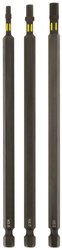 Bity KWB 150 mm hex 3, 4, 5 mm hex set skręcanie 123441 (stal TQ 60, strefa skrętna, ISO 1173, napęd C6.3), L Bit szcześciokątny kwb 123441 123441 E 6.3 3 szt.
