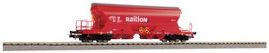 Wagon towarowy zamknięty Piko H0 54637 H0 Tanoos Railion logistyczny średni wagon samowyładowczy DB AG