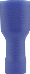 Konektor żeński, pełna izolacja PCW, tuleja, 4,8x0,5 mm, 1.5-2.5 mm2, niebieski