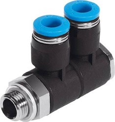 Rozdzielacz FESTO QSLV2-G1/8-4    Średnica rury: 4 mm   1 szt.