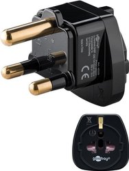 Przejściówka, adapter podróżny Goobay 45358, wtyk południowoafrykański, RPA
