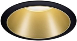 EBL Zestaw Cole Coin 3StepDim rd sztywny LED 1x6W 2700K 230V czarny/złoty mat/pl Lampa do zabudowy Paulmann Cole Coin 93403 6 W 460 lm
