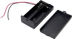 Pudełko na baterie TRU COMPONENTS SBH-321-3AS 2 x AA, Kabel