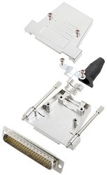 Zestaw listew męskich D-Sub encitech DTSL37-LJSRG-T-HDP62-W-K 6355-8041-04, rzędy: 3, styki: 62, 180 °, 1 szt.