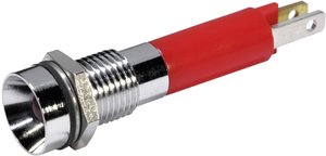 Lampka sygnalizacyjna LED CML 19070353 19070353, 80 mcd, 24 V/DC, 8 mm