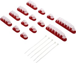 Uchwyt kablowy TRU COMPONENTS WCM-SET-TT 1386629-1, 19 szt.