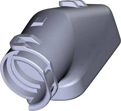 Zaślepka zakrzywiona dla obudowy złącza żeńskiego i płaskiego D  TE Connectivity 1670865-1 1 szt.