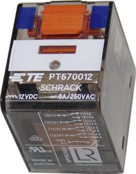 Miniaturowy przekaźnik TE Connectivity PT570012 12 V/DC 4 x zestyk przełączny 6 A
