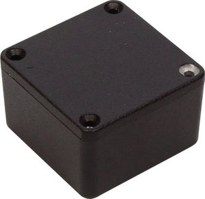 Obudowa uniwersalna Hammond Electronics 1590MMBK, (D x S x W) 50 x 50 x 31 mm, aluminium, 1 szt.