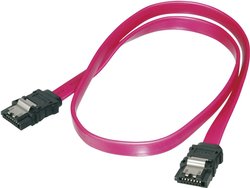 Kabel SATA Digitus AK-400102-003-R, [1x złącze żeńskie SATA 7-pin - 1x złącze żeńskie SATA 7-pin], 0.30 m