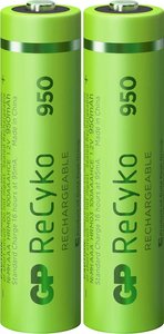 Akumulator AAA/R03 GP Batteries GPRCK95AAA646C2, NiMH, 950 mAh, 1.2 V, 2 szt.