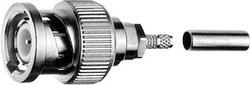 Złącze BNC Telegärtner J01000B0022 J01000B0022 złącze męskie proste 50 Ω 1 szt.