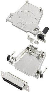 Zestaw listew żeńskich D-Sub TRU COMPONENTS TCDTZF25DMSK 7709528, rzędy: 2, styki: 25, 180 °, 1 szt.