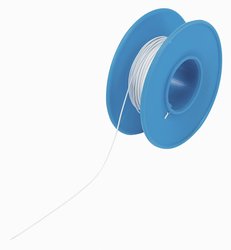 Drut do owijania TRU COMPONENTS Wire Wrap 1566873, 1 x 0.01 mm², 15 m, biały