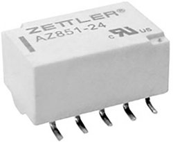 Przekaźnik SMD Zettler Electronics AZ851-5, monostabilny, 1 cewka, 220 V/DC, 250 V/AC, 1 A, 1 szt.