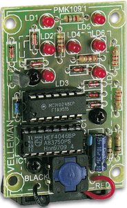 Whadda  WSG113    Zestaw mrugającej lampki  Wykonanie: Zestaw  9 V/DC   Zestaw mrugającej lampki Whadda WSG113 1 szt.