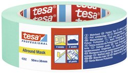 tesa® PROFESSIONAL 4352 Allround Mask - taśma maskująca do ostrych krawędzi lakieru 50m:38mm Taśma maskująca tesa 04352-00003-00 ALLROUND MASK (D x S) 50 m x 38 mm 50 m 1 szt.