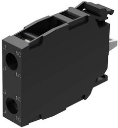 EAO 45-315.1Z10 Seria 45 Element przełączający Montaż od przodu Śruba zacisk 1NC/1NO Moduł okablowania eao 45-315.1Z10, 1 szt.