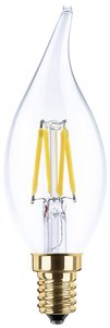 E14  LED  3 W = 26 W  ciepła biel  Kształt świecy podmuch wiatru   Żarówka LED Segula 55206 E14 3 W = 26 W 260 lm ciepła biel 1 szt.
