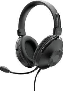 Zestaw słuchawkowy Over Ear Trust Ozo 24132 Stereo czarny