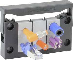 Listwa przepustów kablowych Icotek KEL-QUICK 10/6 42420, (D x S x W) 98.3 x 58 x 17 mm, poliamid, 1 szt.