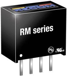 Przetwornica DC/DC, do PCB RECOM RM-3.305S RM-3.305S, SIP-4, 0.25 W, 5, 50 mA, 1 szt.