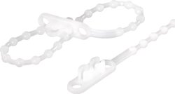 Opaska węzłowa TRU COMPONENTS TC-KTV145203 1592904, 145 mm, poliamid 6.6, 100 szt.