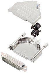 Zestaw listew męskich D-Sub encitech DTZK25-DMP-W-K 6355-8002-23, rzędy: 2, styki: 25, 180 °, 1 szt.