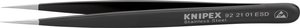 Knipex 92 21 01 ESD pęseta uniwersalna, gładka ESD 125 mm Pęseta Knipex ESD 92 21 01 ESD 128 mm