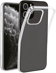 Vivanco Super Slim Futerał backcase Apple iPhone 12 Pro Max przeźroczysty Ładowarka indukcyjna, Bryzgoszczelny, Pyłoszczelna, Odporny na wstrząsy, Wodoodporny