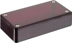 Obudowa uniwersalna Hammond Electronics, poliwęglan, czerwony, (D x S x W) 100 x 50 x 25 mm, 1 szt.