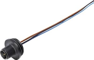 Złącze męskie okrągłe miniaturowe  binder 76 4631 0011 00008-0200, styki:8, 30 V, 1.5 A, 1 szt.