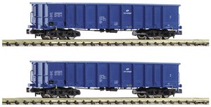 Wagon towarowy otwarty Fleischmann 830255 N Zestaw 2 gondoli, PKP Cargo