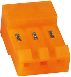 Listwa kołkowa, żeńska, standardowa TE Connectivity MTA-156 3-640426-6, wire-to-board, piny: 6, 7 A, 1 szt.