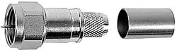 Złacze F Telegärtner J01600A0013 J01600A0013 złącze męskie proste 50 Ω 1 szt.