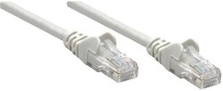 Kabel sieciowy Intellinet Cat6 U / UTP kompatybilny z CCA Cat6 0,25 m szary Kabel LAN Intellinet 739900, 1 szt., RJ45, CAT 6, U/UTP, 0.25 m, szary
