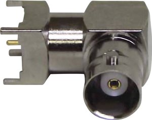 Złącze BNC TRU COMPONENTS  730387 złącze żeńskie do wbudowania poziomego 50 Ω 1 szt.